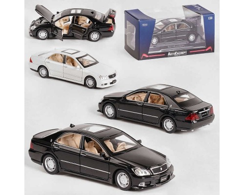 Машина GT - 2045 (72/2) "Авто Експерт", 2 кольори, металопластик, 1:32, світло, звук, інерція, відчиняються двері, багажник, капот, в коробці