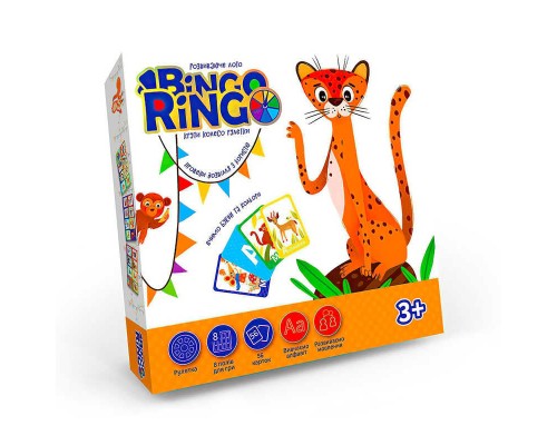 гр Настільна гра "Bingo Ringo" GBR-01-01U УКР "Леопард" (10) "Danko Toys"