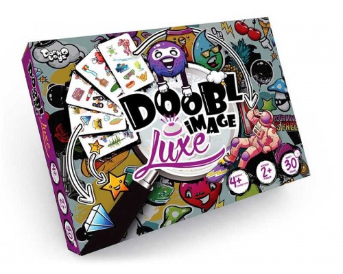 гр Настільна гра "DOOBL IMAGE Luxe" DBI-03-01 (5) ""Danko Toys", ОПИС УКР/РОС. МОВАМИ