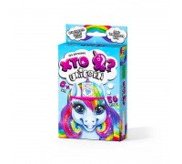 гр Настільна гра вікторина "ХТО Я? Unicorn" укр HIM-05-01U (10) "Danko Toys"