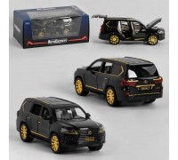 Джип EL 3121 (36) "Auto Expert" металопластик, 1:24, інерція, світло, звук, відкриваються двері, капот і багажник, в коробці