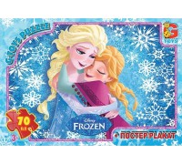 гр Пазли 70 eл. "G Toys" "Frozen" FR 054 (62) + постер