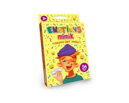 гр Карткова гра "Emotions Mimik" ЕМ-01-01U УКР. (32) "Danko Toys"