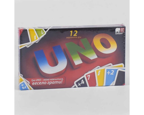 гр Гра карткова "UNO" ФР-00008450 (12) "Danko Toys"