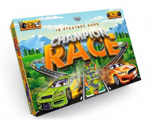 гр Настільна розважальна гра "Champion Race" G-CR-01-01 (10) "Danko Toys", ОПИС УКР/РОС. МОВАМИ