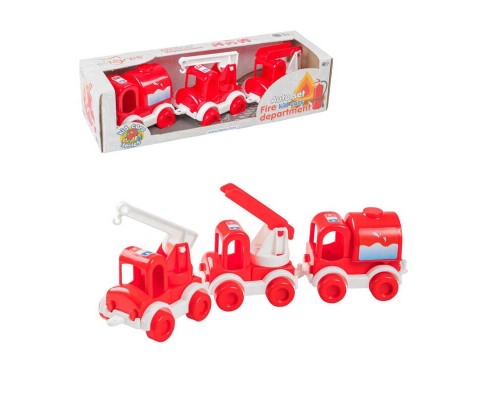 гр Набір машинок "Kids cars" 39547 (32) "Tigres", "Пожежна техніка", в коробці