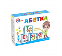 гр Кубики 12 шт. "Абетка" 0212 (47) "Technok Toys"