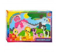 гр Пазли 70 ел. "G-Toys" "My little Pony" MLP 002 (62) розмір зібраної картинки 31х21 см, в коробці