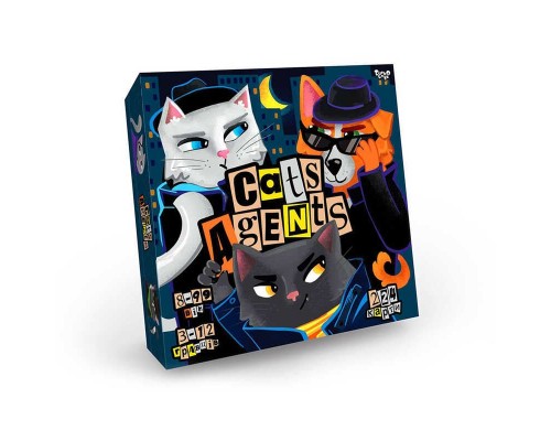 гр Розважальна гра "CATS AGENTS" УКР G-CA-01-01U (10) "Danko Toys"