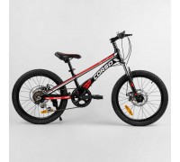 Дитячий спортивний велосипед 20'' CORSO "Speedline" MG-29535 (1) магнієва рама, Shimano Revoshift 7 швидкостей, зібраний на 75.