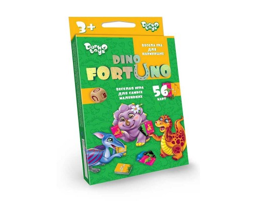 гр Розвиваюча настільна гра "Dino Fortunos" UF-05-01 (32) "Danko toys", ОПИС УКР/РОС. МОВАМИ