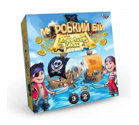 гр Настільна розважальна гра "Морський бій Pirates Gold" G-MB-03U УКР. (10) "Danko Toys"