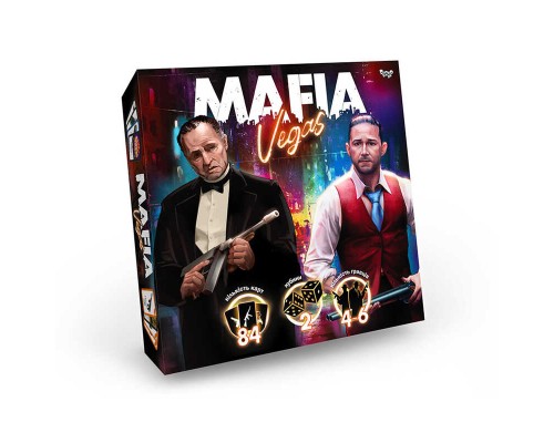 гр Розважальна гра "Mafia Vegas" MAF-02-01U УКР. (10) "Danko Toys"