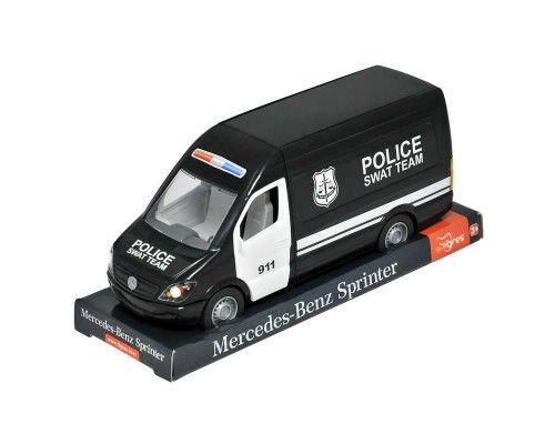 гр Машина "Mercedes-Benz Sprinter" 39721 (6) "Tigres", "Поліція", відчиняються двері кабіни та кузова, в коробці