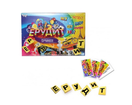 гр Настільна гра "Ерудит" укр. DTG26-U (20) "Danko Toys"