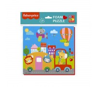 гр М'які пазли 22*23 "Fisher-Price. Місто" VT1109-05 (50) англ "Vladi Toys"