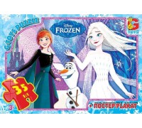 гр Пазли 35 ел. "G Toys" "Frozen" FR 045 (62) +постер