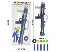 Гранатомет PT 020-4 (144/2) кульки, м’які патрони з присоскою, у пакеті