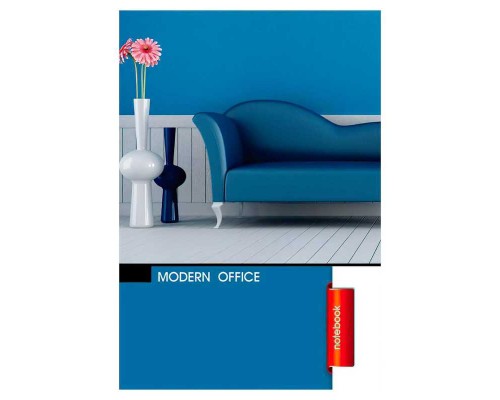 гр Зошит робочий 48 арк., лінія, офсет, "Серія Modern office - dark blue" Ц262084У (30) "Ранок"