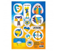 гр Стікери "Made in Ukraine. No War" КН1713006УА (1000) "Кенгуру"