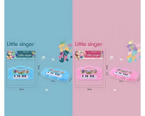 Піаніно 856-9 (144/2) 2 кольори, 10 мелодій, підсвічування, 2 режими, в пакеті