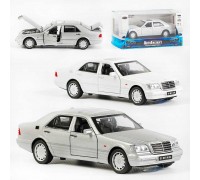 Машина металопластик LF - 43189 (72/2) "Авто Експерт", 2 кольори, 1:32, світло, звук, інерція, відчиняються двері, багажник, капот, в коробці