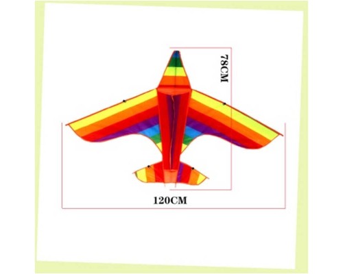 Повітряний змій C 52194 (600) "Літачок", 120х78см