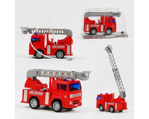 Спецтехніка 661-07 (96/2) пожежна машина, інерція, помповий механізм для подачі води, рухомі елементи, в слюді