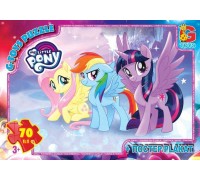 гр Пазли 70 ел. "G Toys" "My little Pony" MLP 014 (62) + постер