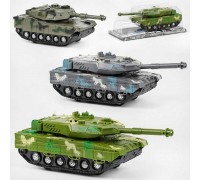 Танк 383-23 D/24D/24D1 (48/2) "Tank Model", 2 кольори, світло, інерція, тріскачка, рухоме дуло, у слюді