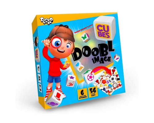 гр Настільна гра "DOOBL IMAGE Cubes" DBI-04-01U УКР. (10) "Danko Toys"