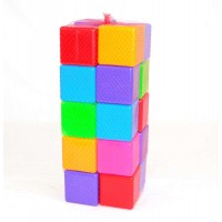 гр Кубики кольорові 24 куб 111/3 (4) "BAMSIC"