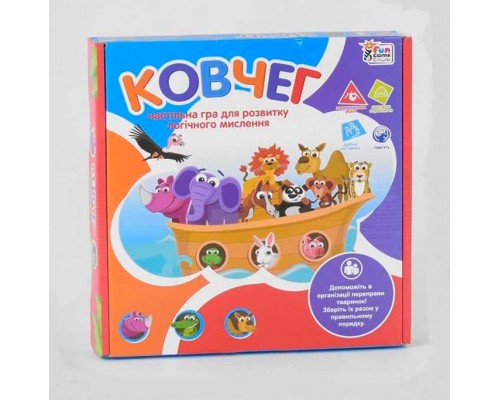 гр Настільна гра "Ковчег" UKB-B 0042 (12) "4FUN Game Club" українською мовою, в коробці