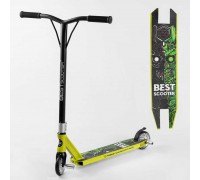 Самокат трюкових Best Scooter 57870 (1) HIC-система, Пегі, алюмінієвий диск і дека, колеса PU d-110 мм, ширина керма - 52 см, висота - 83 см, в коробці