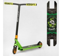 Самокат трюковий BS-9621 Best Scooter (4) HIC-система, алюмінієвий диск та дека, АНОДОВАНЕ ФАРБУВАННЯ, колеса PU, d=110 мм, ширина керма – 58 см